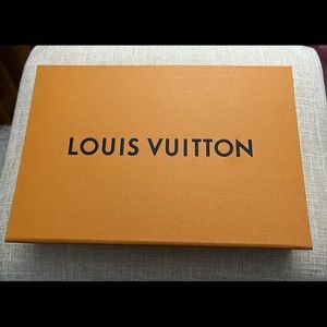 Authentic Louis Vuitton Empty Box Magnetic Closure- Storage / Decor